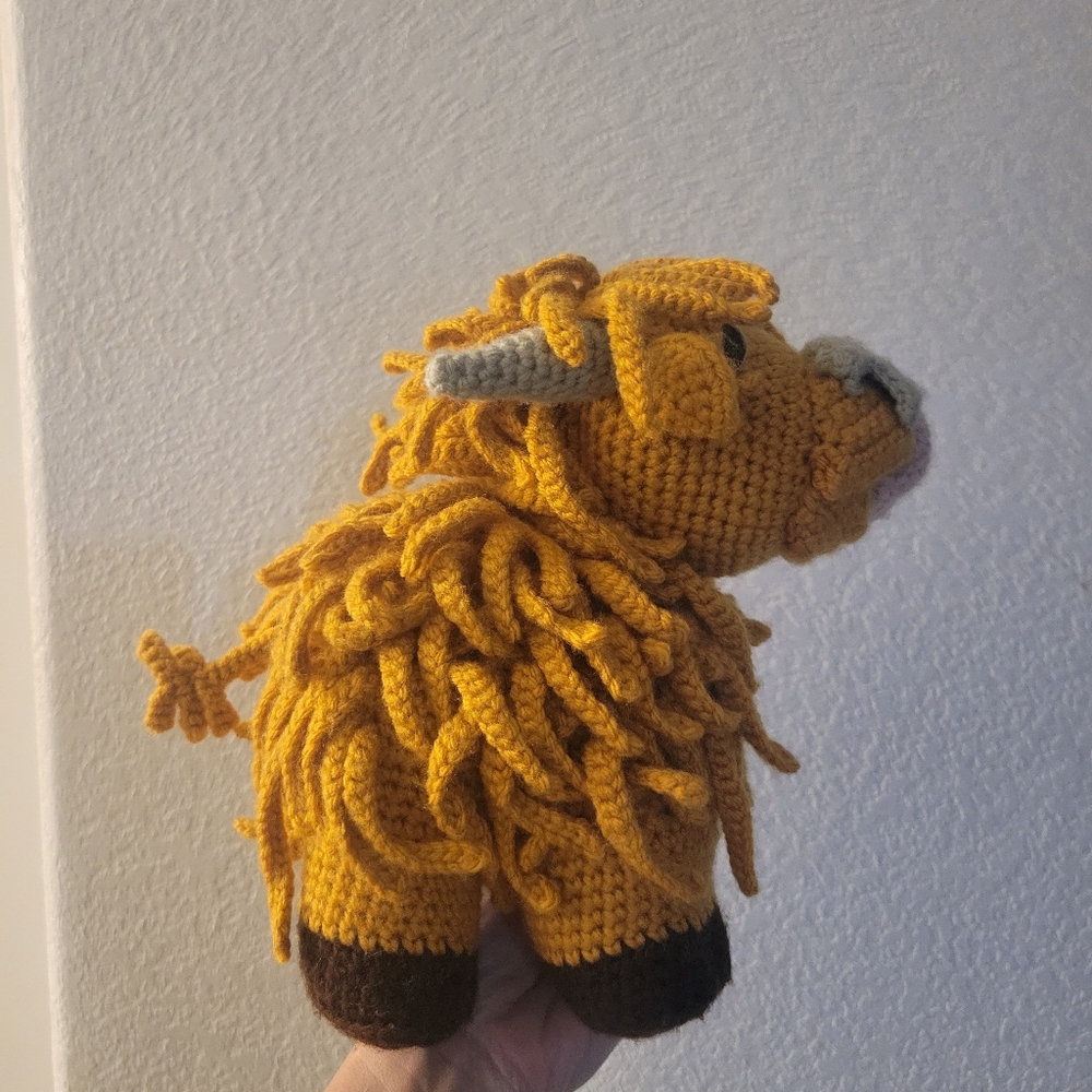 Highland Crochet cow - Picture 3 of 6